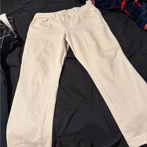 Good American Light Tan Pants